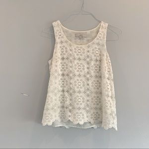 LOFT Scalloped Tank